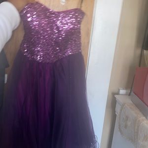purple tutu dress